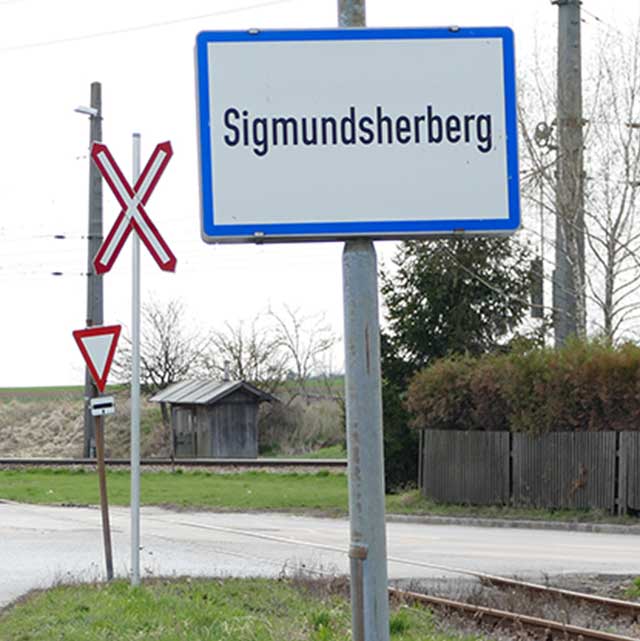 Sigmundsherberg, ferrovia
