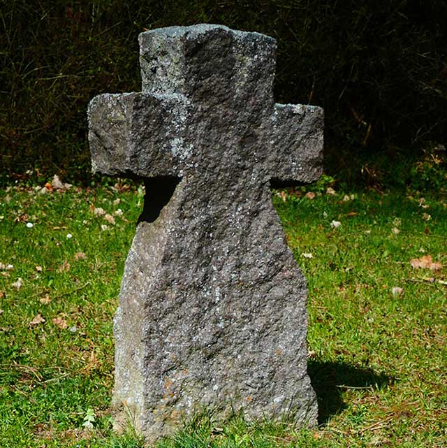 Sigmundsherberg, lapide del cimitero